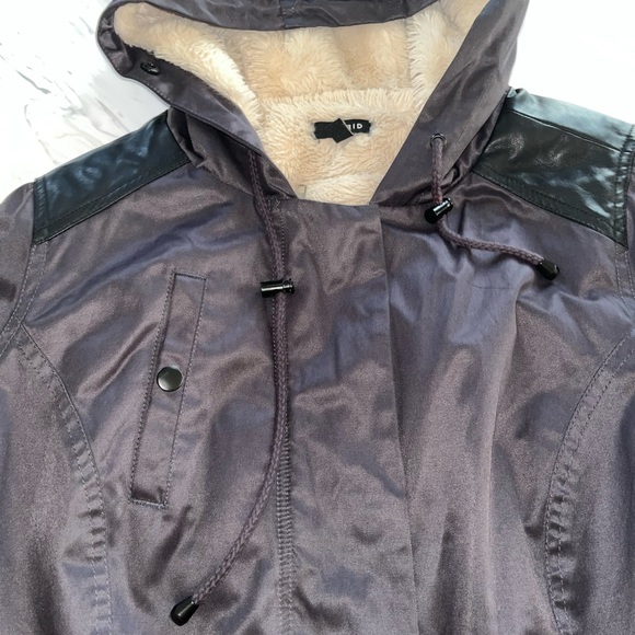 TORRID puffer parka women's Torrid plus size 0 (12) 12 degree sherpa coat - Picture 5 of 8